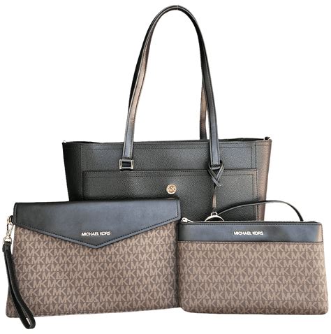 michael kors 3 in 1 tote set|michael kors 3 in one.